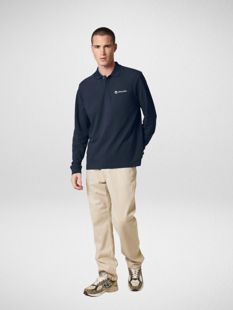 Polo manches longues