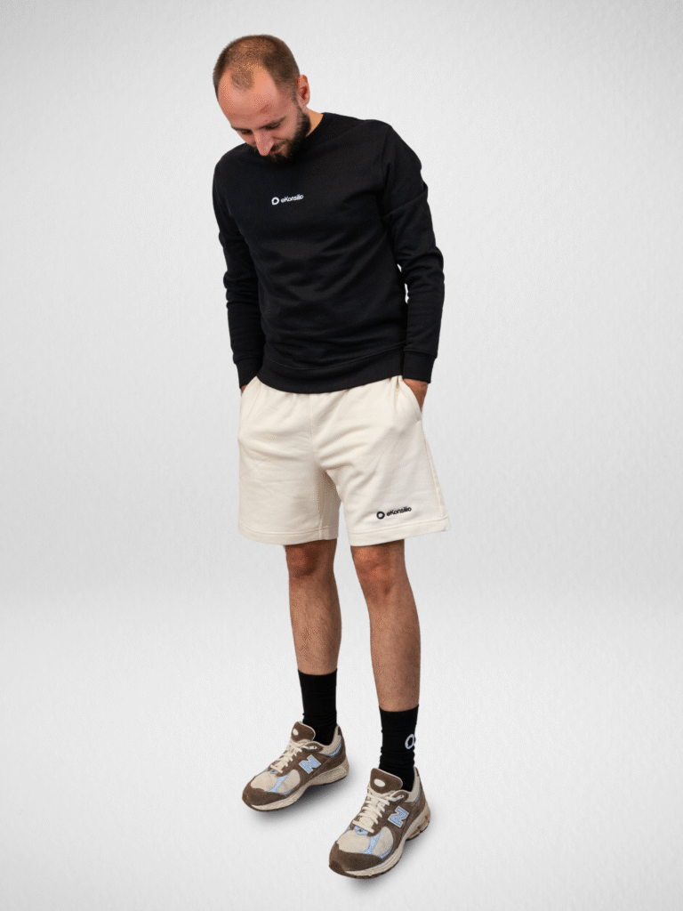 Short de jogging unisexe